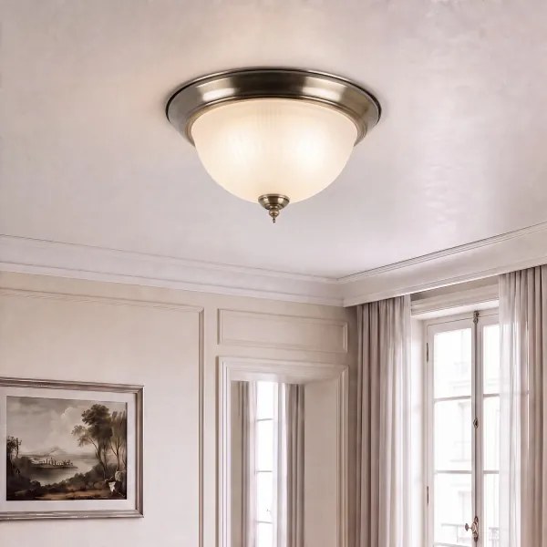 Brilagi - Mennyezeti lámpa FRESCO 2xE27/40W/230V Ø 28 cm, sárgaréz