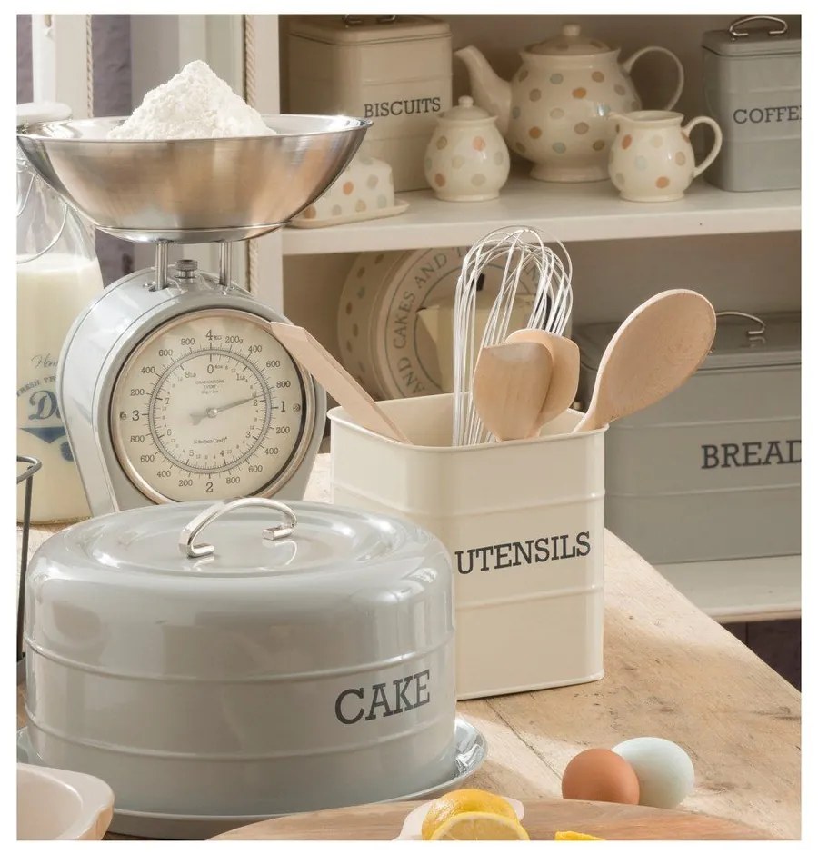 Living Nostalgia krémszínű evőeszköztartó - Kitchen Craft