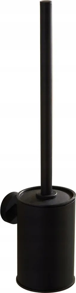 Falra szerelhető Wc kefe kerek Sydney rozsdamentes acél fekete