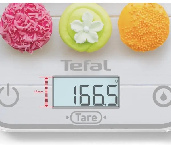 Tefal - Konyhai mérleg OPTISS 2xAAA színes