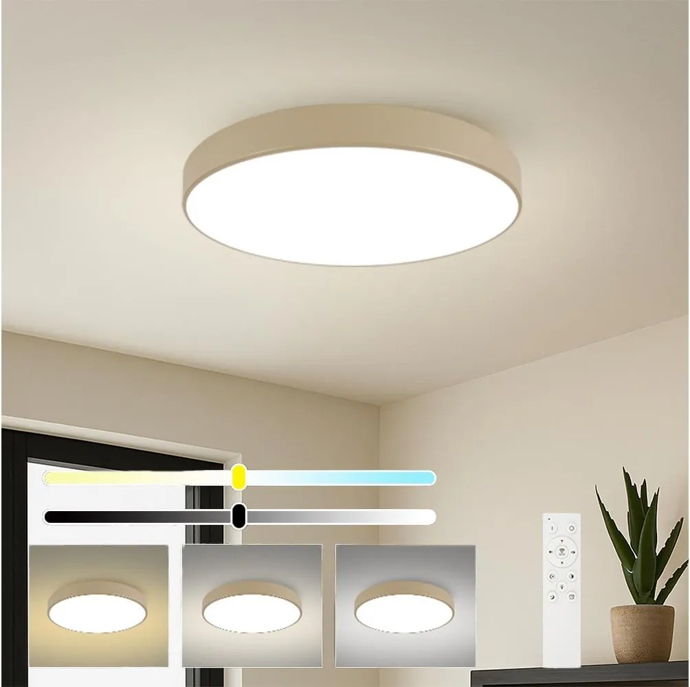 Brilagi - Dimmelhető LED medencelámpa POOL SMART LED/100W/230V 80 cm bézs Wi-Fi Tuya+távirányító