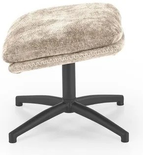 Dario fotel lábtartóval és hintázó funkcióval bézs