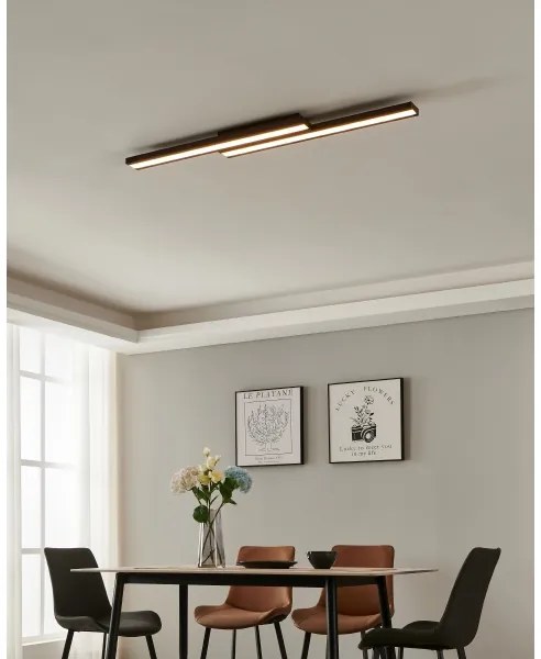 Eglo 900024 - LED RGBW Dimmelhető mennyezeti lámpa SALITERAS-Z LED/20,4W/230V