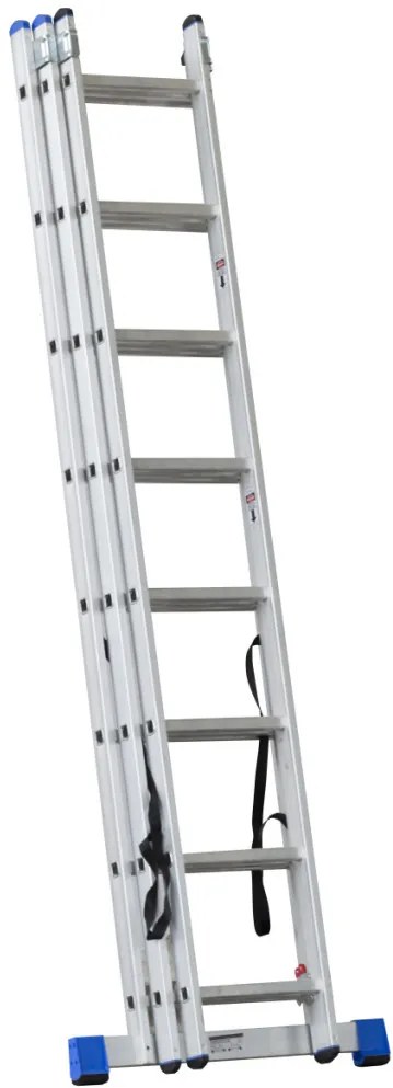 G21 háromrészes létra 5,1m, 3x8 létrafok