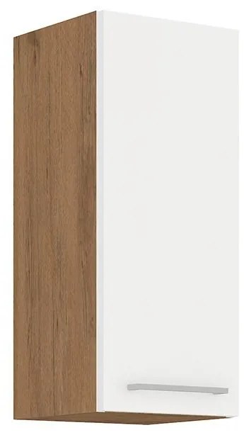 Felső konyhaszekrény 30 G-72 1F Woody (lancelot tölgy + fényes fehér). 1070034