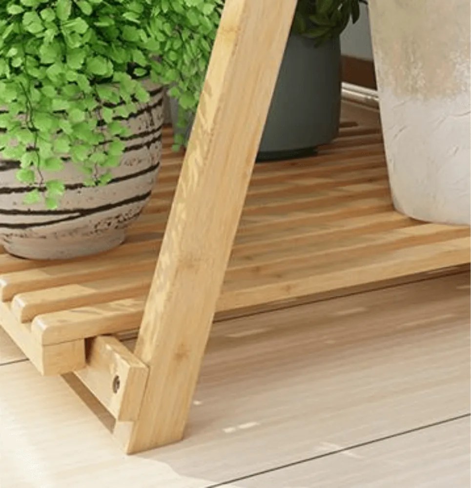 Összecsukható állvány, bambusz, NEPEL TYP 2 + ajándék