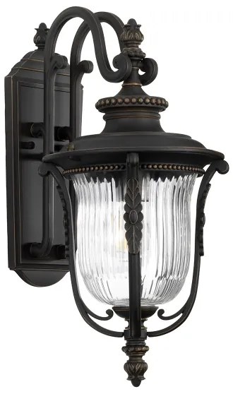 Elstead KL-LUVERNE2-M - Kültéri fali lámpa LUVERNE 1xE27/100W/230V IP44