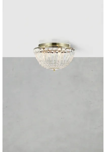 Markslöjd 109031 - Fürdőszobai lámpatest ESTELLE 3x G9/20W/230V, átmérő 30 cm, IP44, sárgaréz