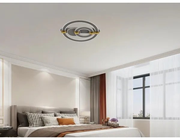 LED dimmelhető mennyezeti lámpatest LED/120W/230V 3000-6500K + távirányító