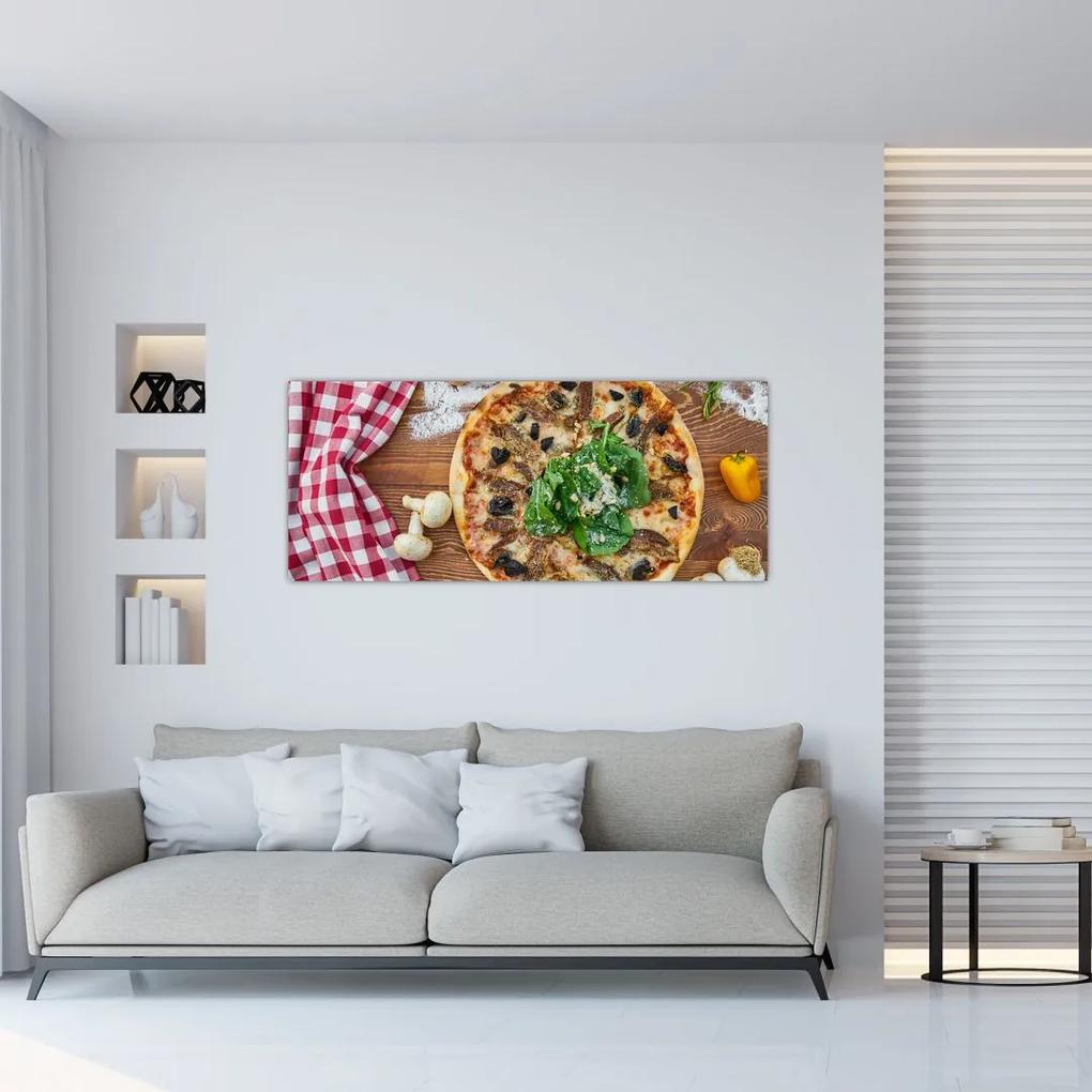 Pizza képe (120x50 cm)