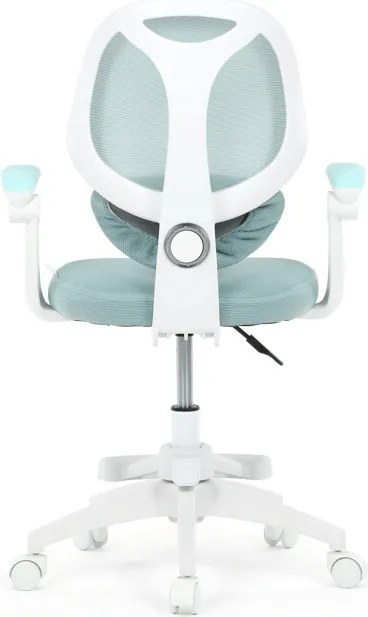 Junior Irodai forgószék kék mesh kárpittal. KA-W8008 BLUE