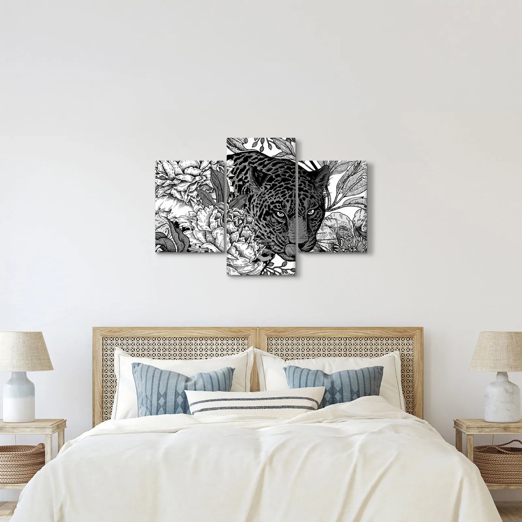 Kép - Egzotikus kert (90x60 cm)
