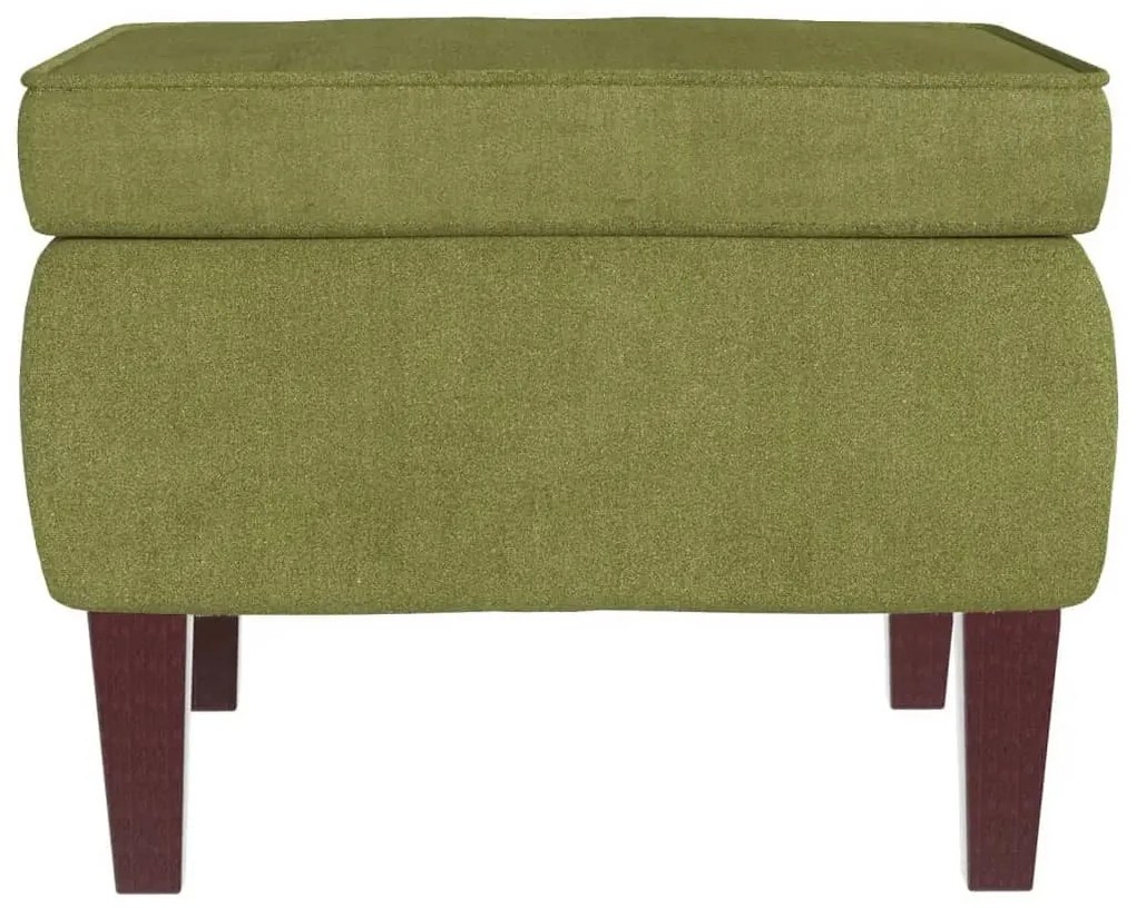 Világoszöld Bársony és Tömörfa Hintaszék