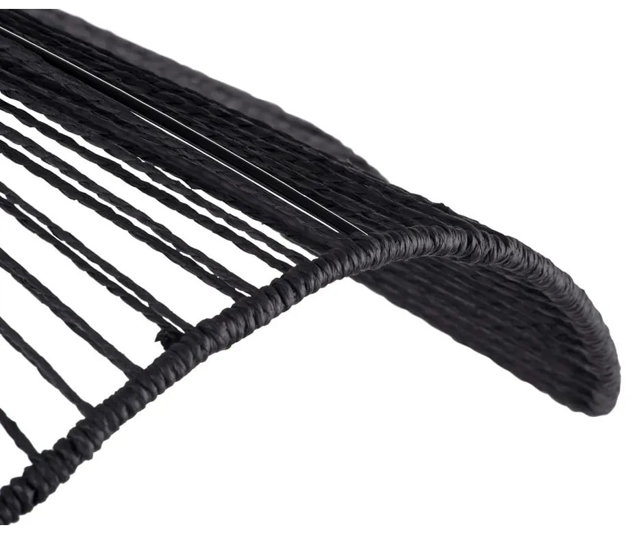 Fekete függőlámpa papír zsinór búrával ø 62 cm Sombra – Leitmotiv