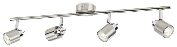 Philips Massive 50314/17/E7 - Spotlámpa MERANTI 4xGU10/35W/230V