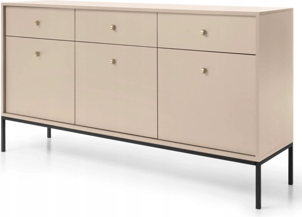 Komodee Moncton komód MKSZ154 Bézs Skandináv stílus