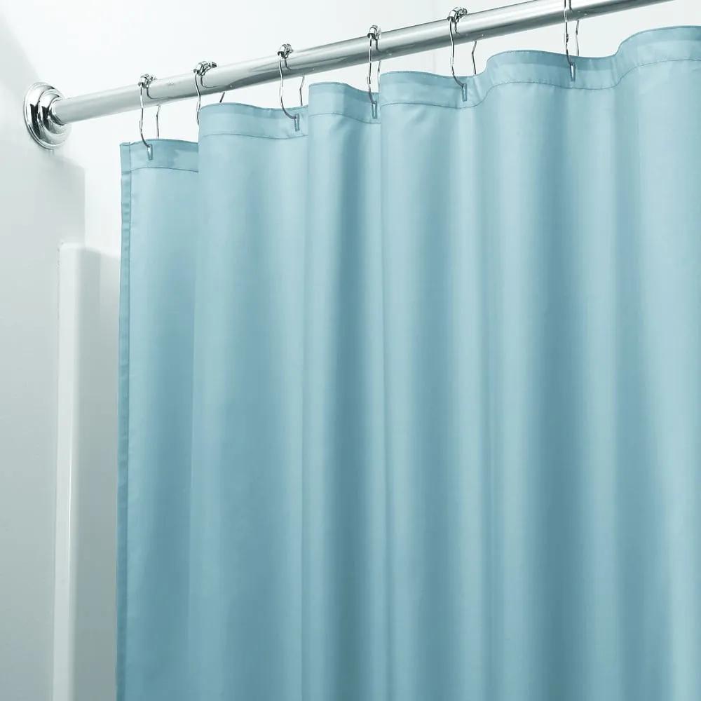 Kék zuhanyfüggöny, 200 x 180 cm - iDesign