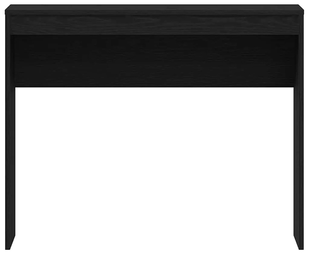 fekete tölgyfa íróasztal 90 x 40 x 72 cm