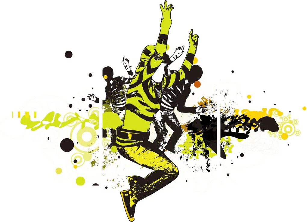 Kép - Street dance (90x60 cm)