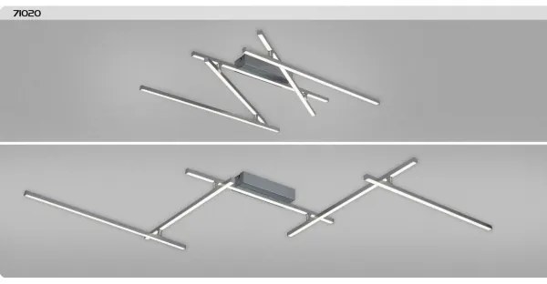Rabalux 71020 - NEGAN LED mennyezeti lámpatest LED/40W/230V 4000K