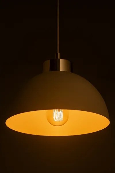 BRILAGI - Zsinóros csillár MOON 1xE27/60W/230V Ø 18 cm bézs/arany