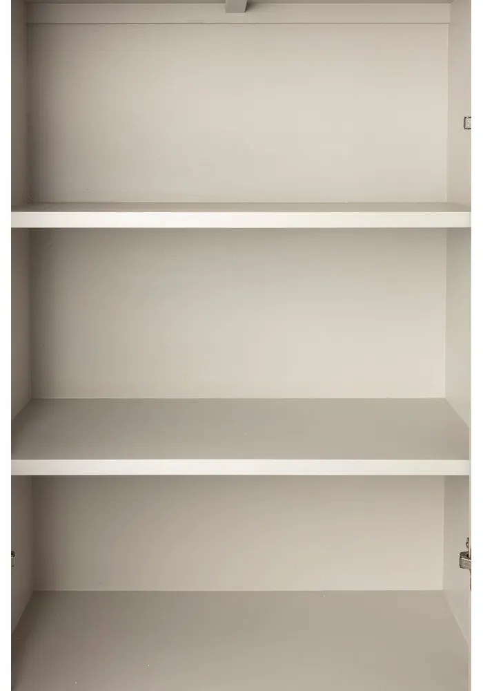 Világosszürke szekrény 70x140x40 cm Funk – White Label