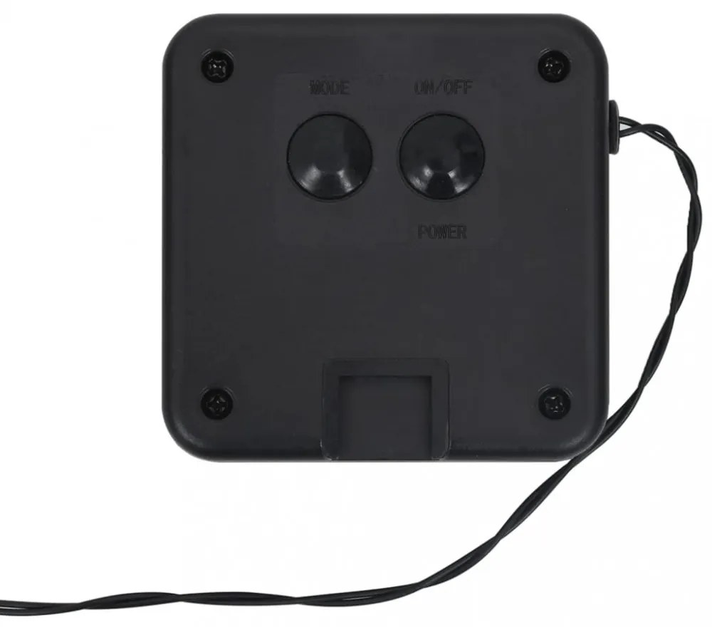 2 db 2x200 LED-es kék bel-/kültéri napelemes fényfüzér