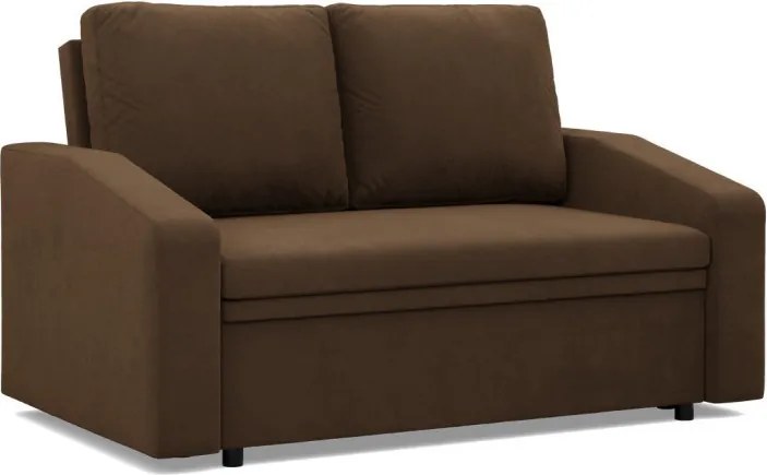 Zeus kanapé, szövet anyag, hab töltet, döntött kartámasz, barna