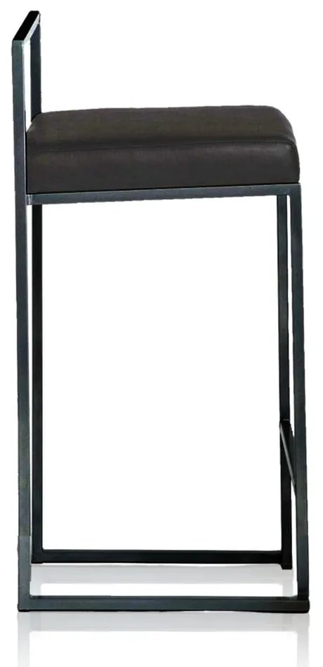 Fekete bárszék szett 2 db-os 77 cm Dodo – Tomasucci