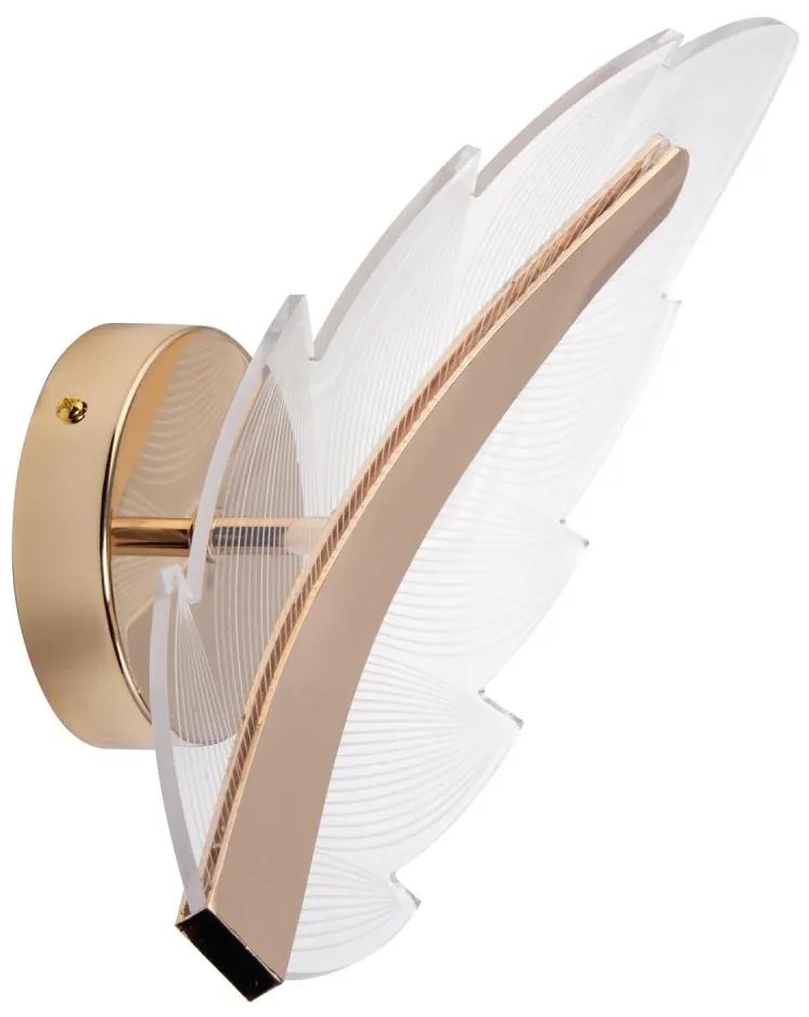 LED Fali lámpa LED/12W/230V 3000-6500K arany