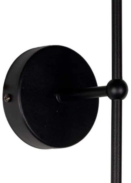 Fali lámpa MADELA 1xE14/40W/230V fehér/fekete