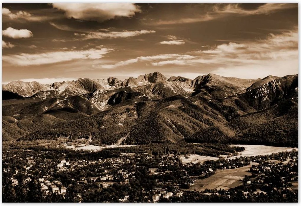 Poszterek 200x135 Tátra Lengyel hegyek Kilátás