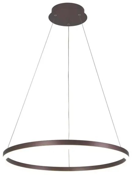 Brilagi - LED dimmelhető kábeles csillár CIRCLE LED/42W/230V 3000-6500K barna+ távirányító