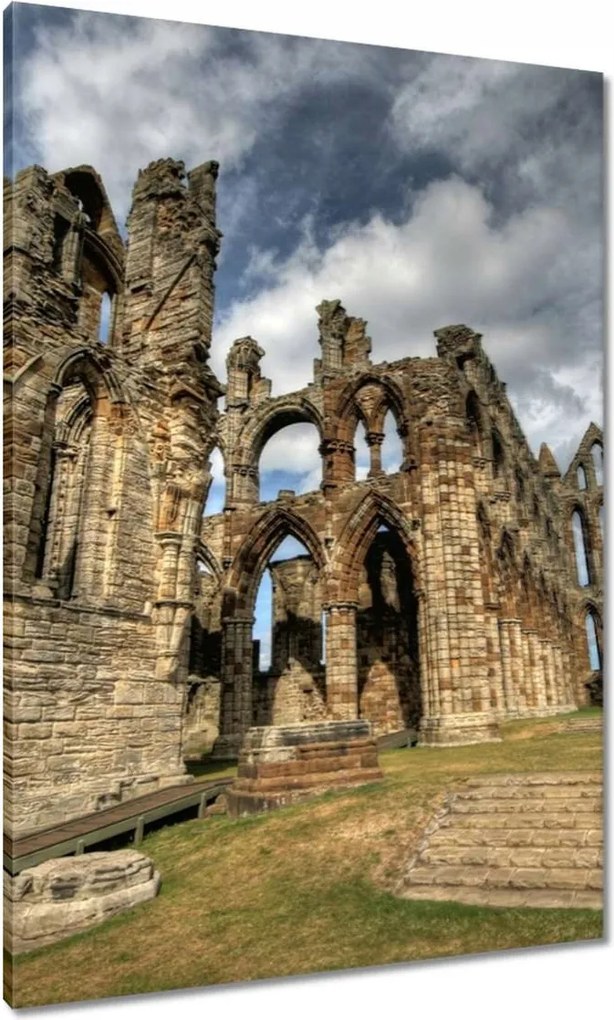 Festmények 70x100 A vár romjai