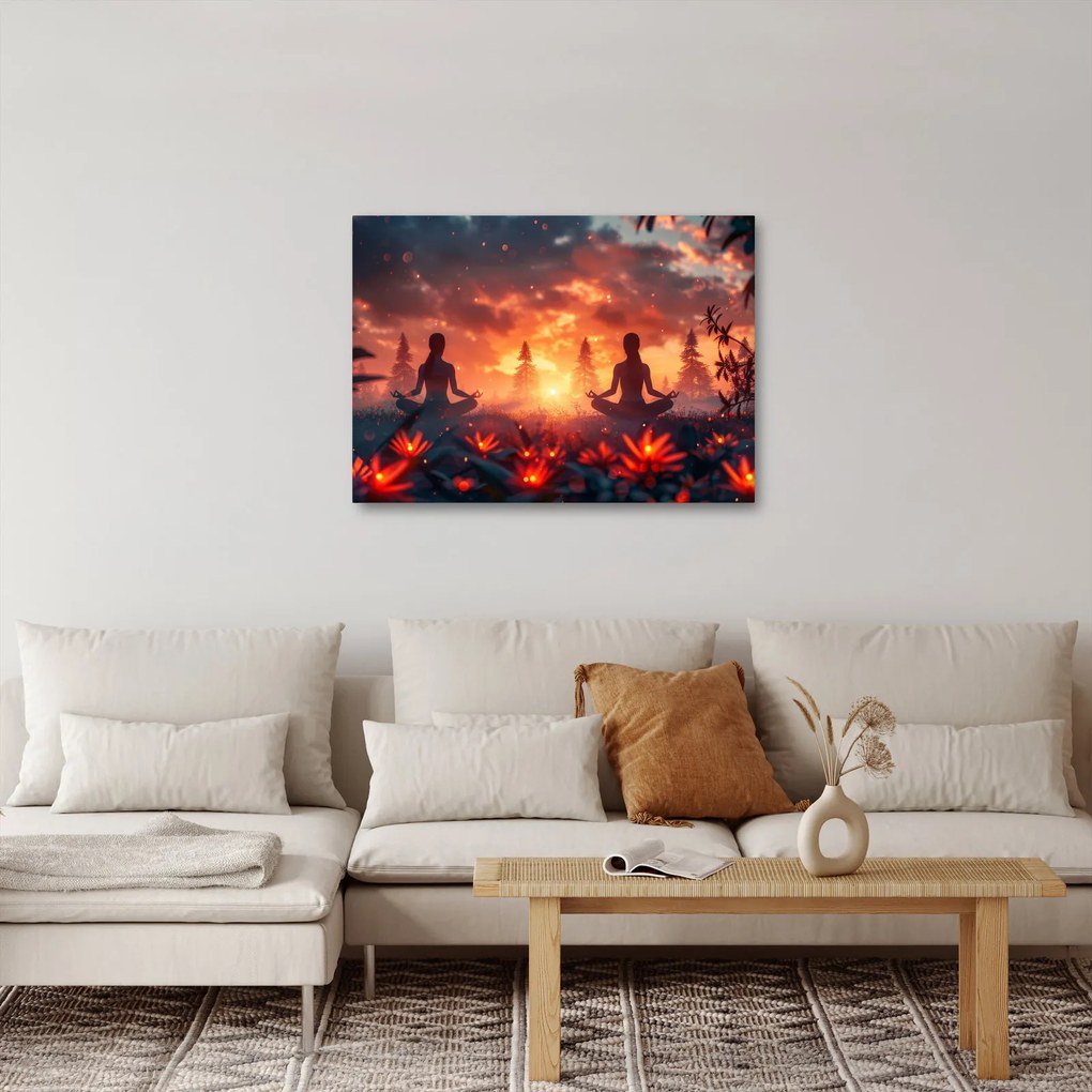 Kép - Jóga a természetben (70x50 cm)