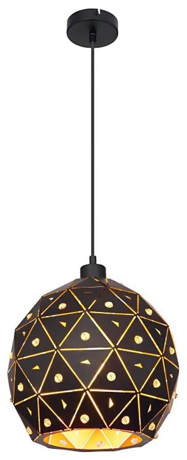 Globo 54029H - Csillár zsinóron JODIE 1xE27/60W/230V átm. 25 cm 54029H