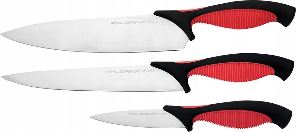 3 db-os konyhakés szett Mars Black Florina