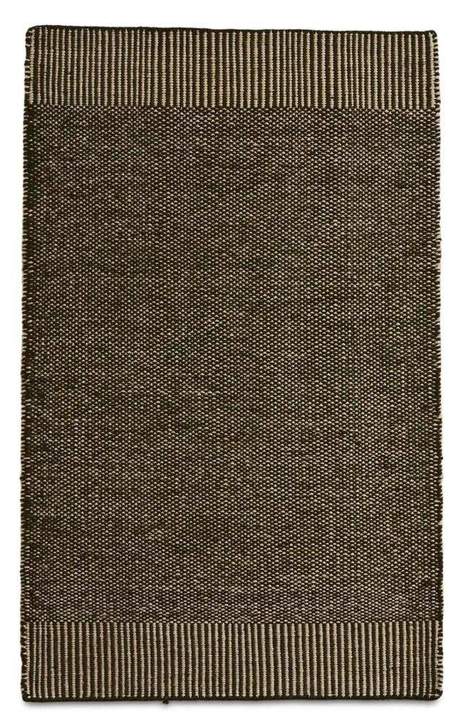 Rombo szőnyeg, fehér/mohazöld, több méretben - Woud méretek: 140 x 90 cm