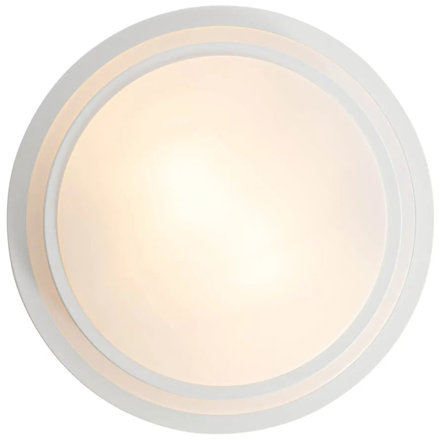 Modern mennyezeti lámpa fehér 35 cm IP44 - Walden