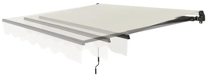 Juskys Markíza 250 cm - krémszínű