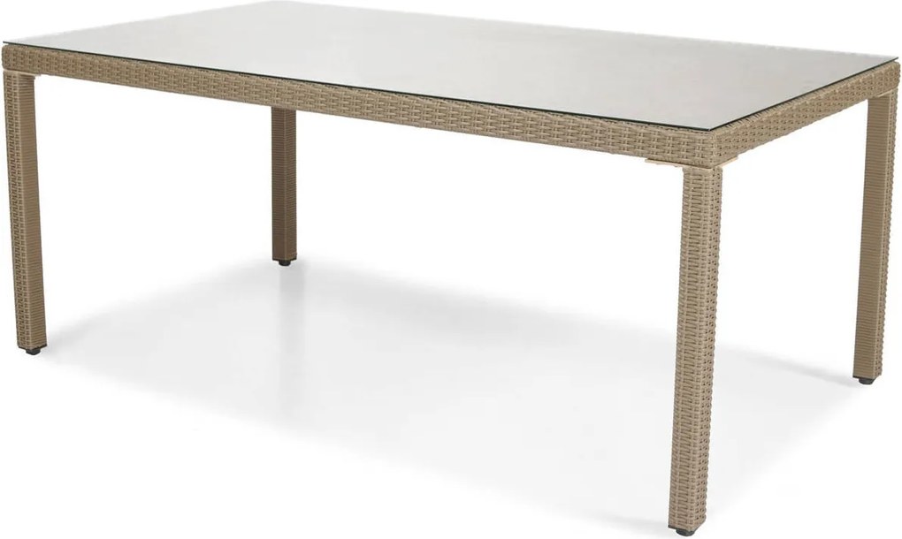 technorattan kerti asztal 180 x 90 x 76,7 cm Kerti bútor