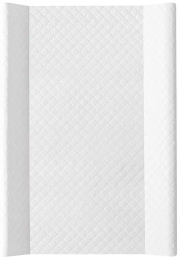 CebaBaby - Pelenkázó alátét rögzített lappal kétoldalú COMFORT 50x70 cm fehér