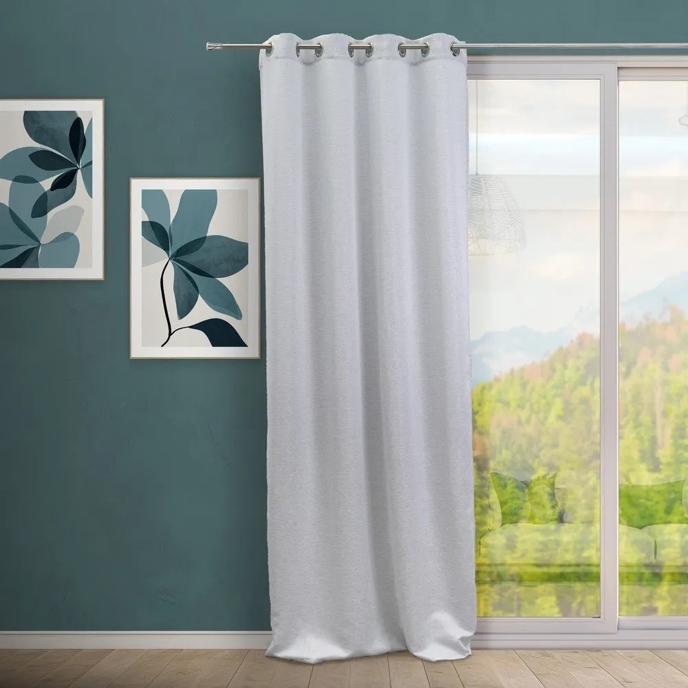 Világosszürke függöny 140x260 cm Luz – Casa Selección
