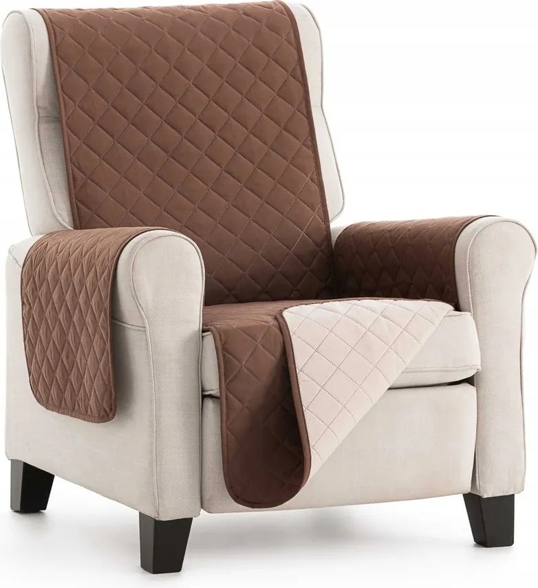 Üléshuzat ágytakaró kétoldalas steppelt ágytakaró barna