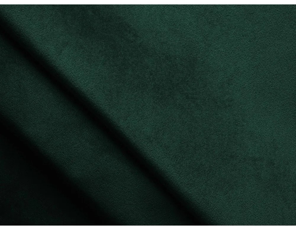 Sötétzöld ágyneműtartós boxspring ágy 140x200 cm Mikana – Makamii