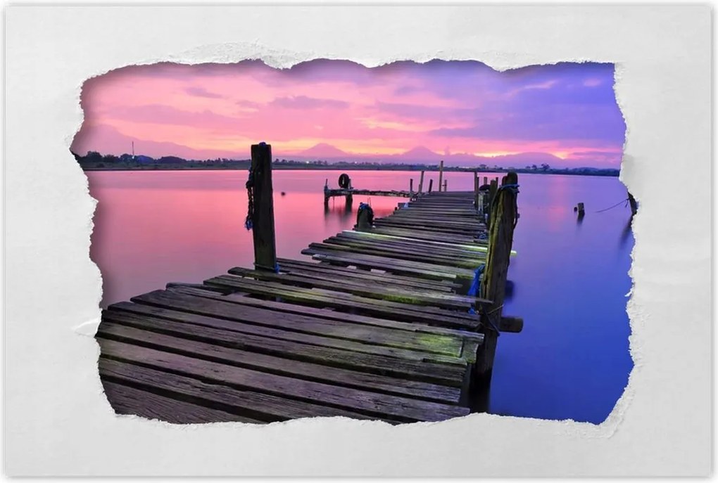 Poszterek 60x40 Híd a deszkákból