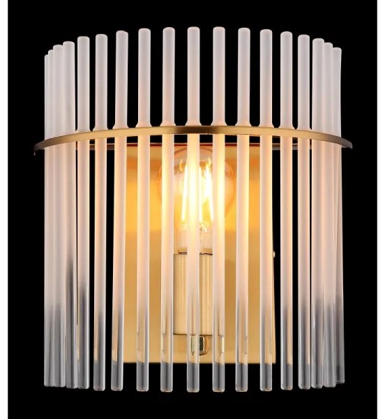 Globo 15698WM - Fali lámpa GORLEY 1xE27/60W/230V arany