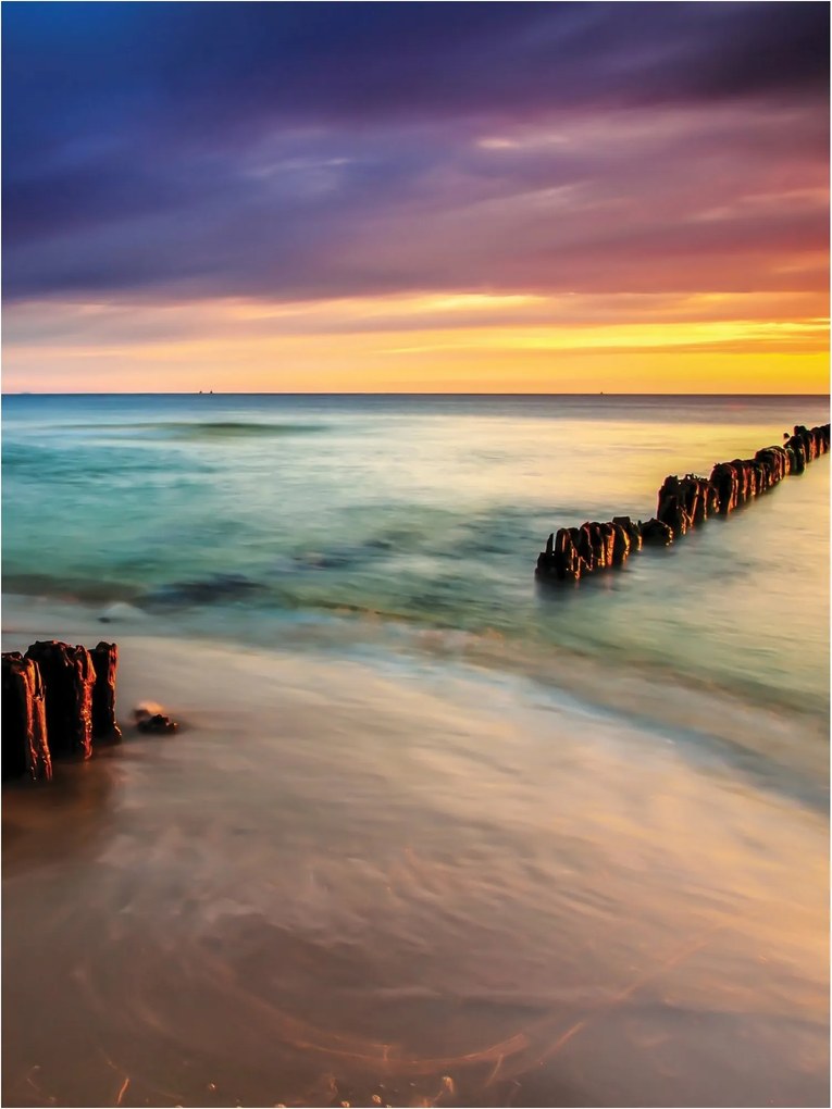 Fotótapéta naplemente tenger fotótapéta 184 x