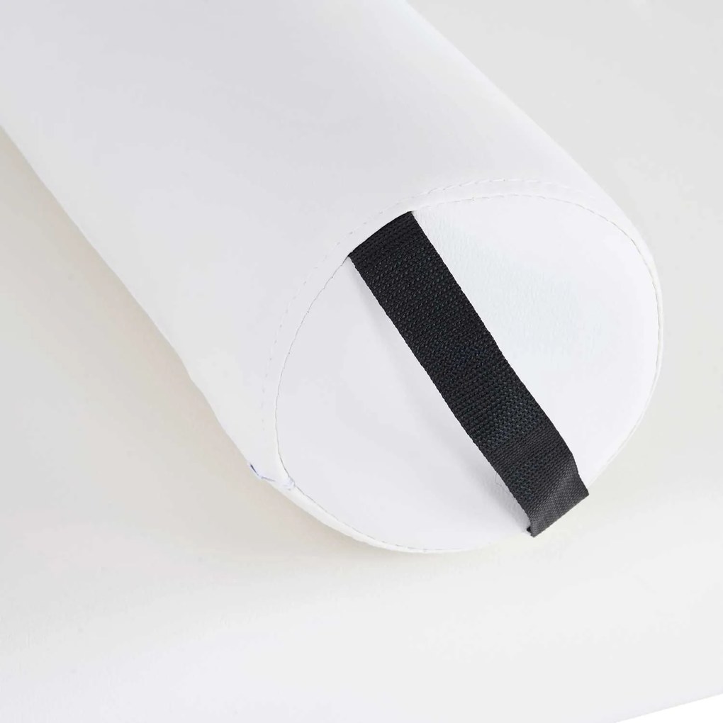 VASHOME masszázs hengerpárna, fehér