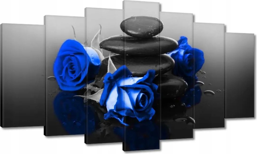 Vászonkép 140x80 Tintarózsa Spa